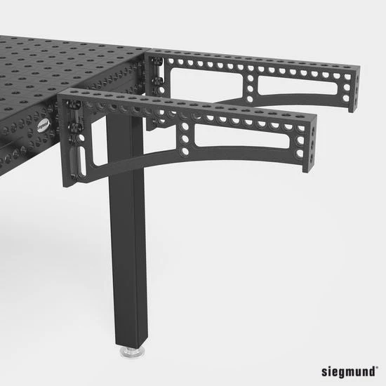 2-160136.N: 500 GK Right Stop and Clamping Square (Nitrided) - Image 2