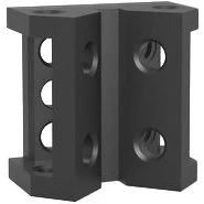 2-160190.N: Cast Iron Corner Connection (Nitrided)
