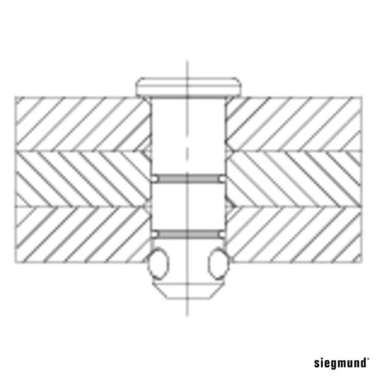 2-160523: Long & Flat Fast Clamping Bolt (Burnished) - Image 3