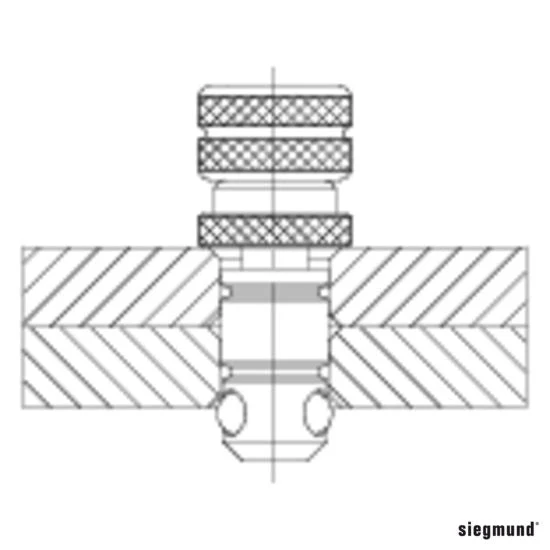 2-160532: Short Universal Bolt (Burnished) - Image 3