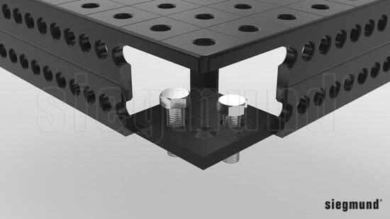 2-160857.X: 850mm Standard Leg for the Siegmund System 16 Metric Series Welding Tables - Image 4