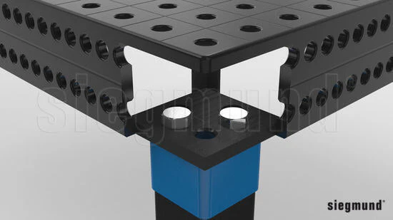 2-160857.X: 850mm Standard Leg for the Siegmund System 16 Metric Series Welding Tables - Image 5