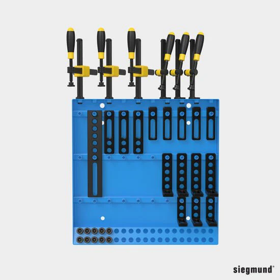 2-160912: Tool Wall Storage for System 16 Accessories (Varnished) - Image 3