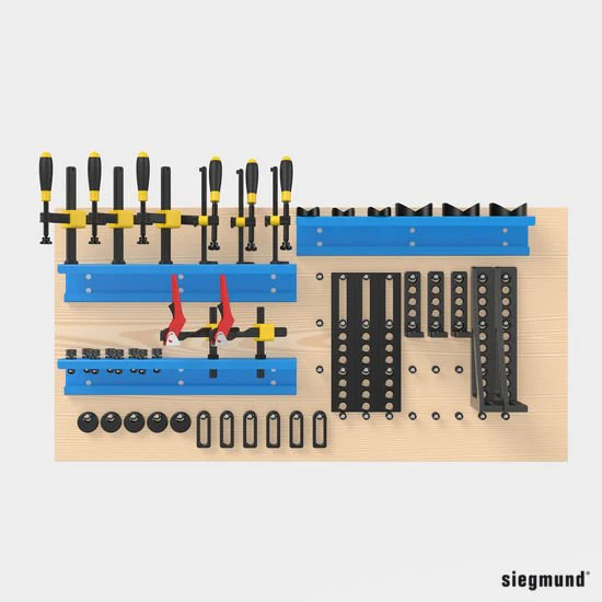 2-160930: Module for Tool Wall with Sleeves (Varnished) - Image 2