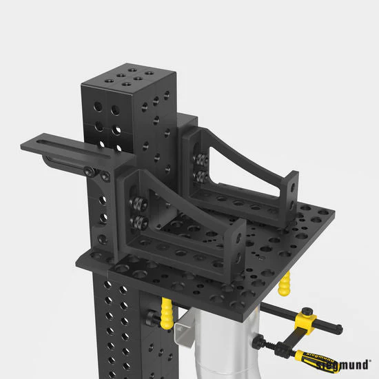 2-220116.N: 300x195mm Stop and Clamping Square (Nitrided) - Image 3
