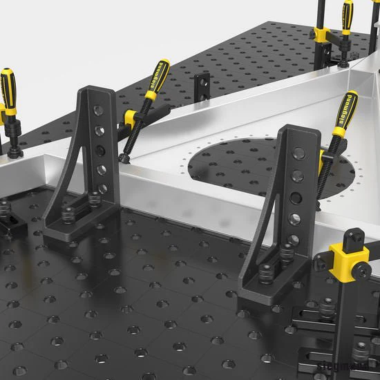 2-220152.N: 300mm G Stop and Clamping Square (Nitrided) - Image 2