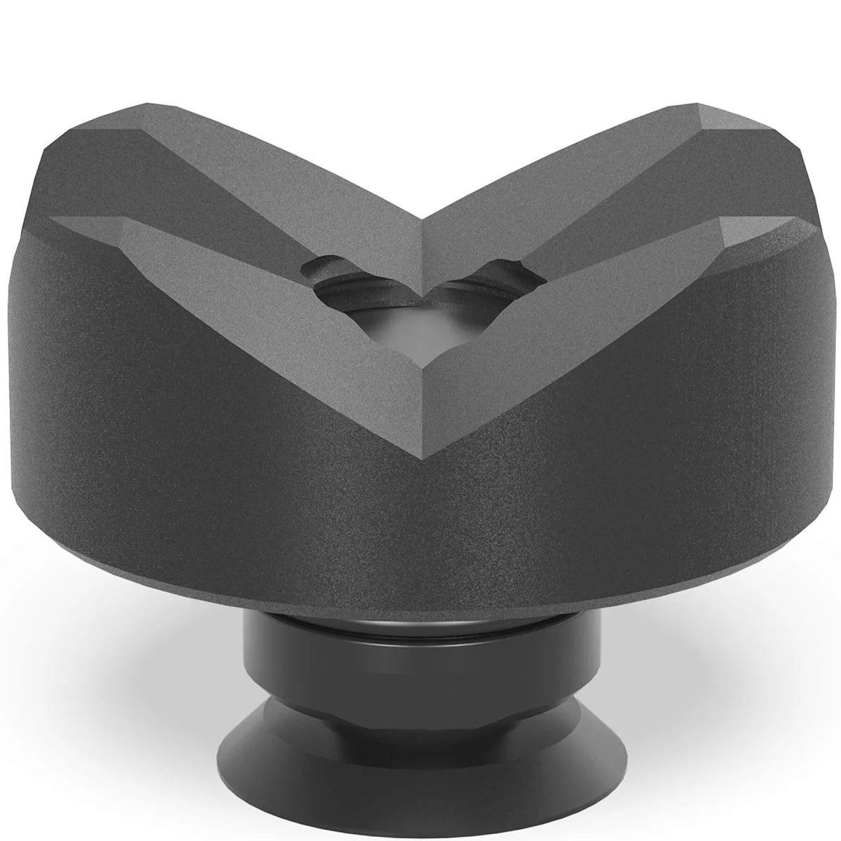 2-220645.1: 50mm Ø, 90°/120° Vario Prism with Screwed-In Collar (Burnished)