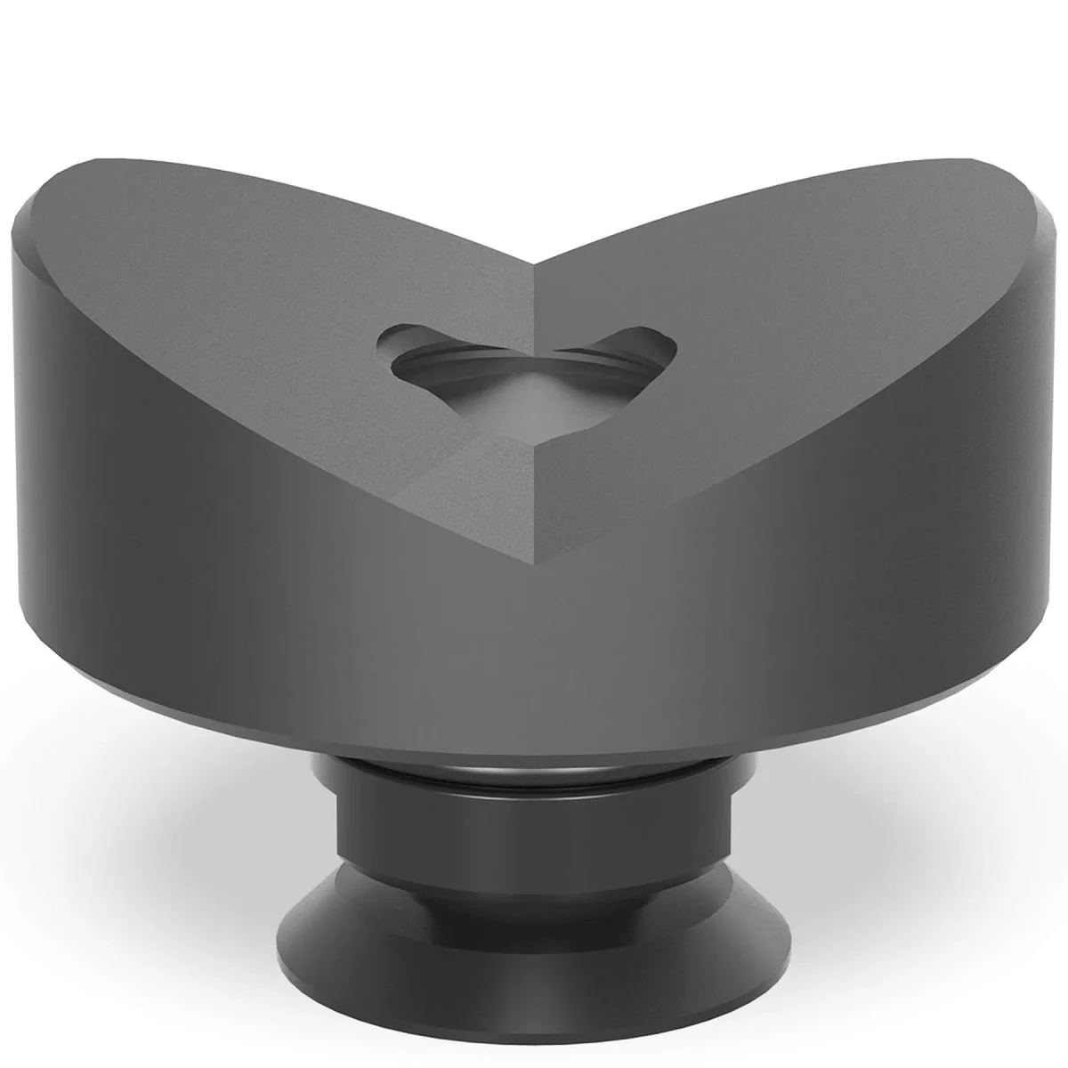 2-220648.1.PA: 50mm Ø, 135° Prism with Screwed-In Collar (Polyamide)