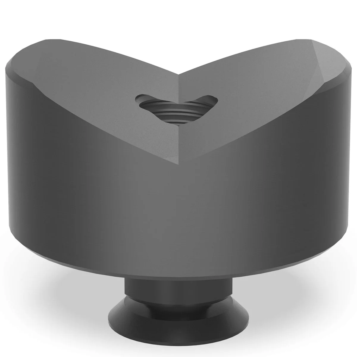 2-220651.1.PA: 60mm Ø, 135° Prism with Screwed-In Collar (Polyamide)
