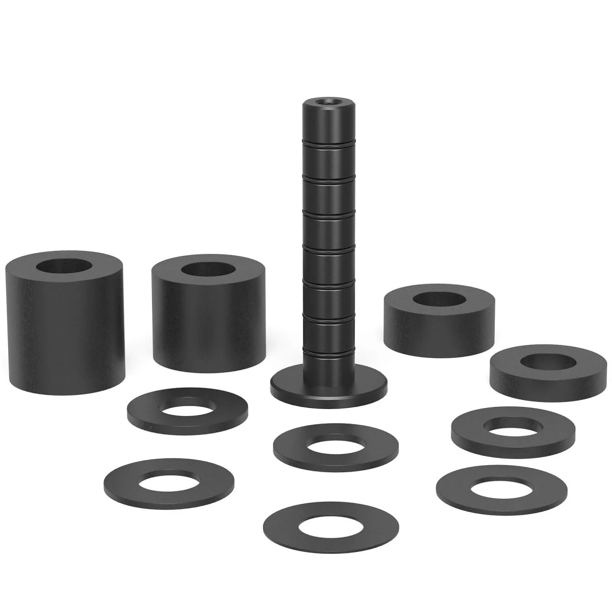 2-220821: 11 Piece Set of Supports (Burnished)