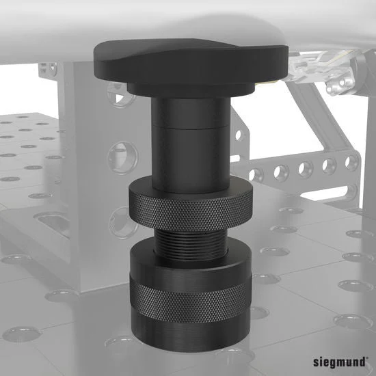 2-220822: 80mm Ø Screw Support (Burnished) - Image 2