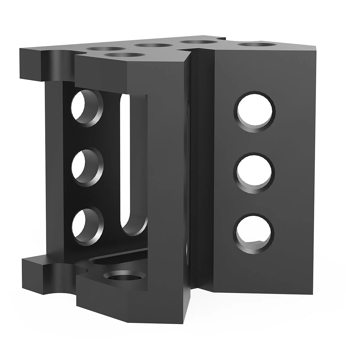 2-280191.N: Cast Iron Corner Connection (Nitrided)