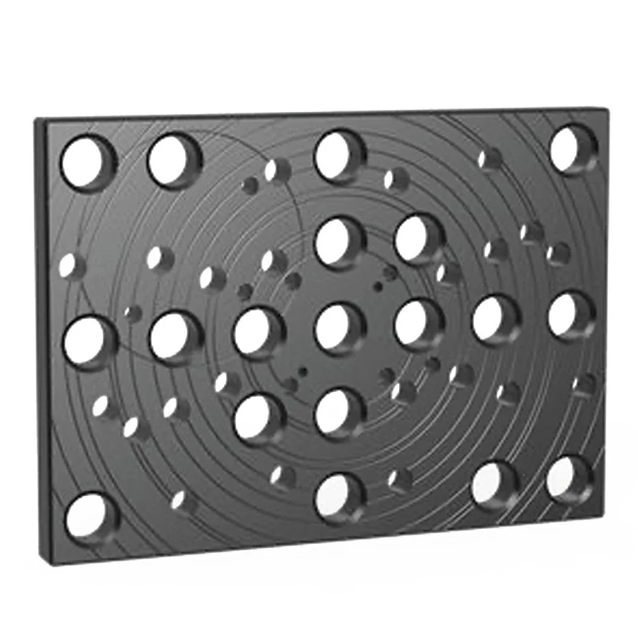 2-280252.P: Clamping Plate 400-600 Ibs. with Fixing Bolt (Nitrided)