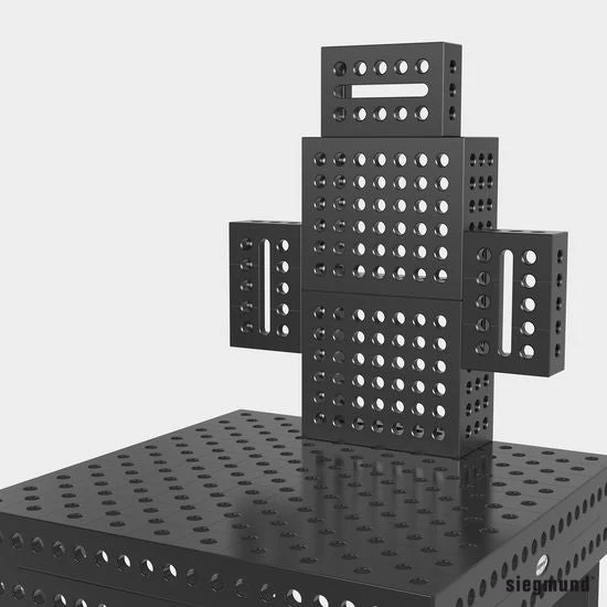 2-280285.P: 400x350x200mm Clamping Block Riser Block (Plasma Nitrided) - Image 3