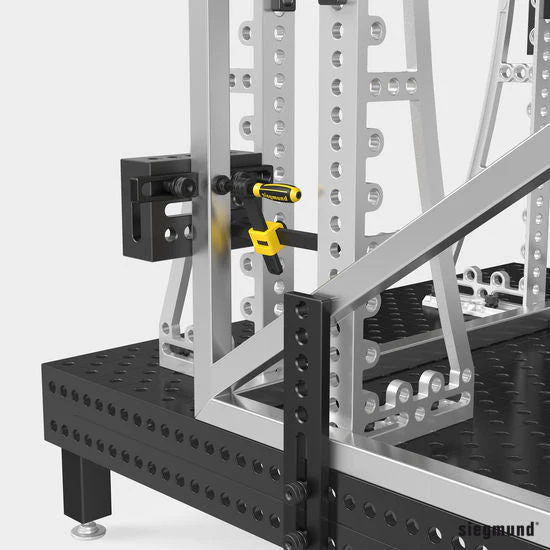 2-280301.N: 300x200x100mm Left Support and Clamping Frame Riser Block (Nitrided) - Image 2