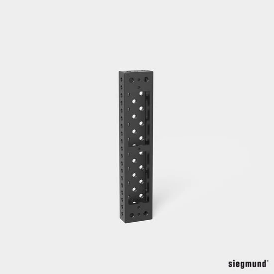 2-280321.P: 1,000x200x100mm Square U-Shape Riser Block with Left Side Oblong Holes/Slots (Plasma Nitrided) - Image 5