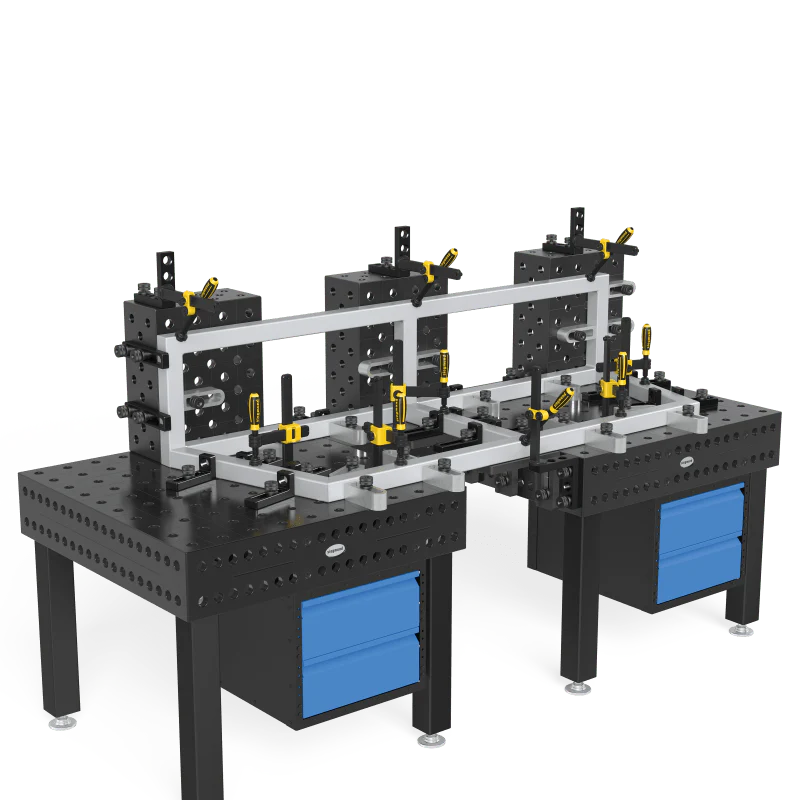 2-280380.2.P: 1,500x400x200mm Square U-Shape Riser Block (Plasma Nitrided) - Image 2
