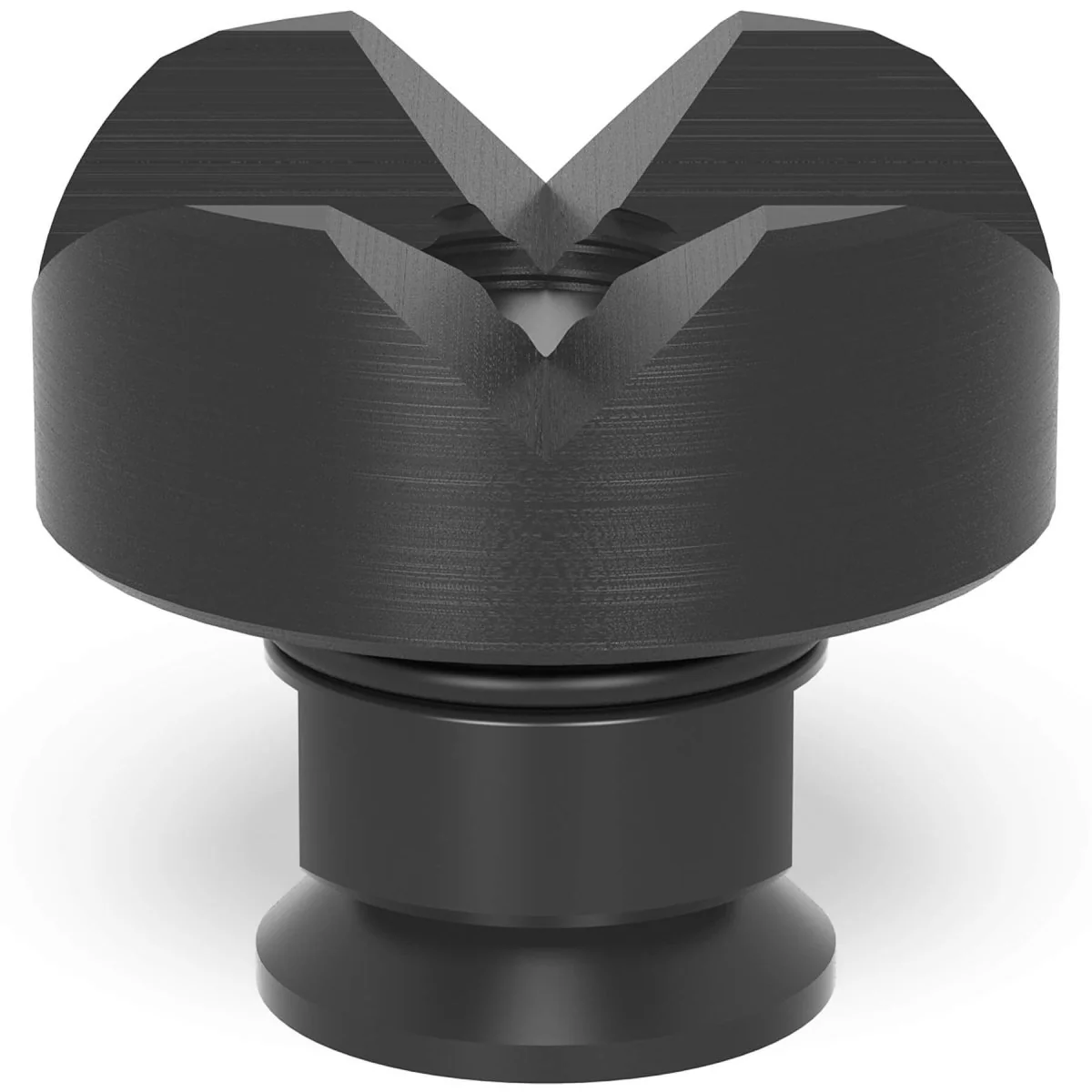 2-280645.1: 50mm Ø, 90°/120° Vario Prism with Screwed-In Collar (Burnished)