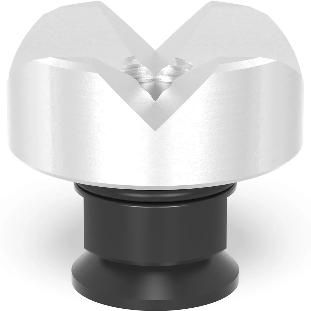 2-280645.1.A: 50mm Ø, 90°/120° Vario Prism with Screwed-In Collar (Aluminum)