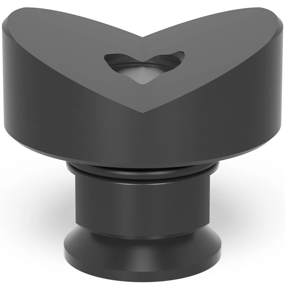 2-280648.1.PA: 50mm Ø, 135° Prism with Screwed-In Collar (Polyamide)