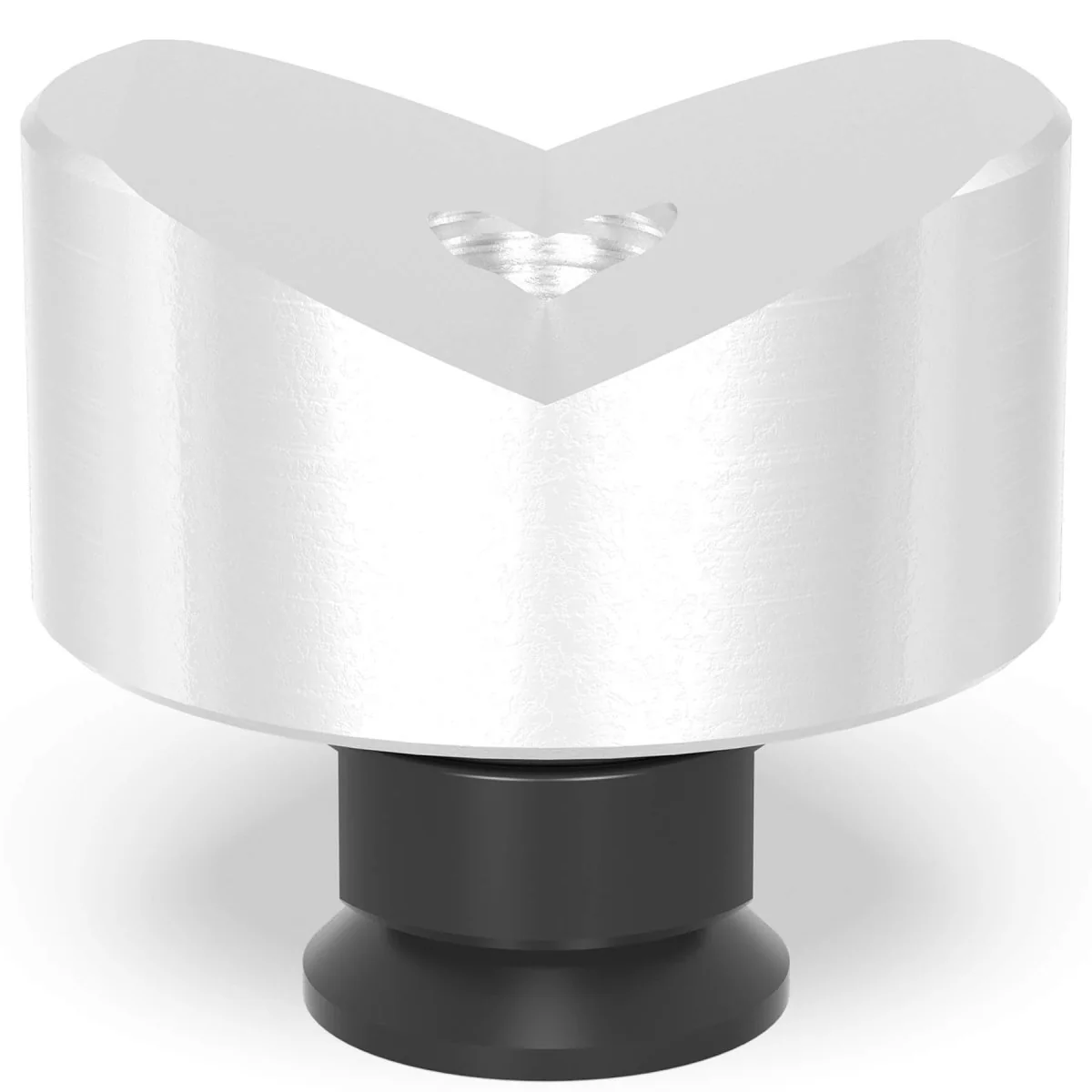 2-280651.1.A: 60mm Ø, 135° Prism with Screwed-In Collar (Aluminum)