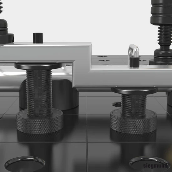 2-280824: Height Adjustable Support with Scale (Burnished) - Image 2