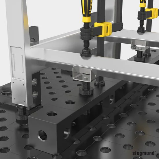 2-280824: Height Adjustable Support with Scale (Burnished) - Image 3