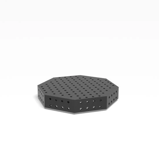 System 16 600x100mm (23.6"x3.9") Siegmund Octagonal Welding Table with Plasma Nitration (Item No. 2-920616.P) - Image 7