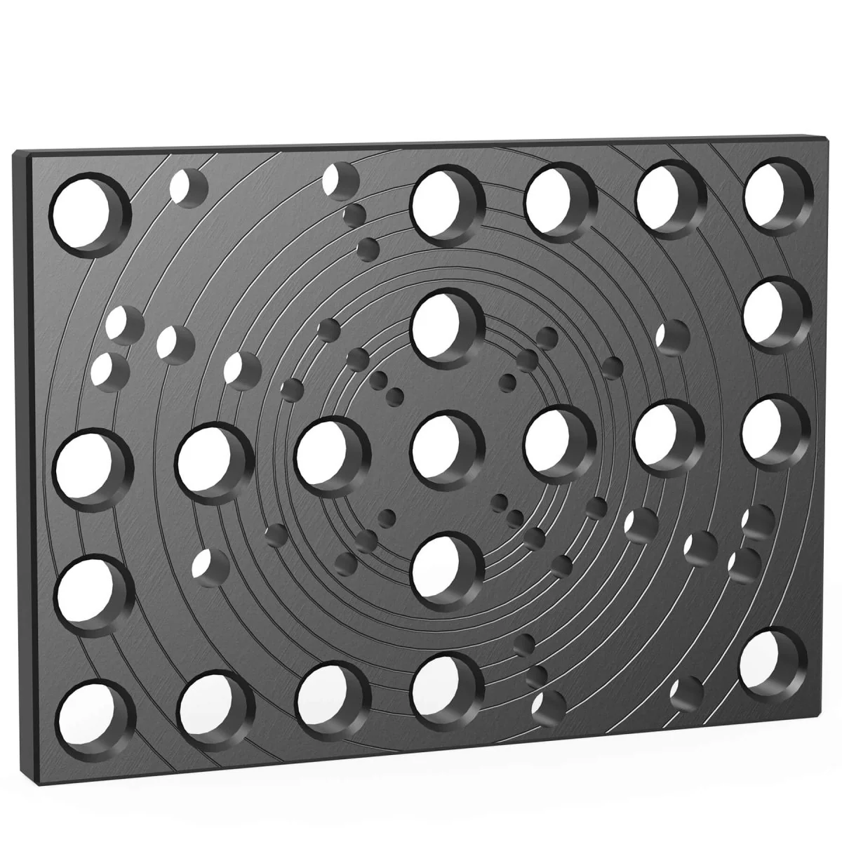 2-280221.P: 350mm Clamping Plate for DIN Flanges with Fixing Bolt (Nitrided)