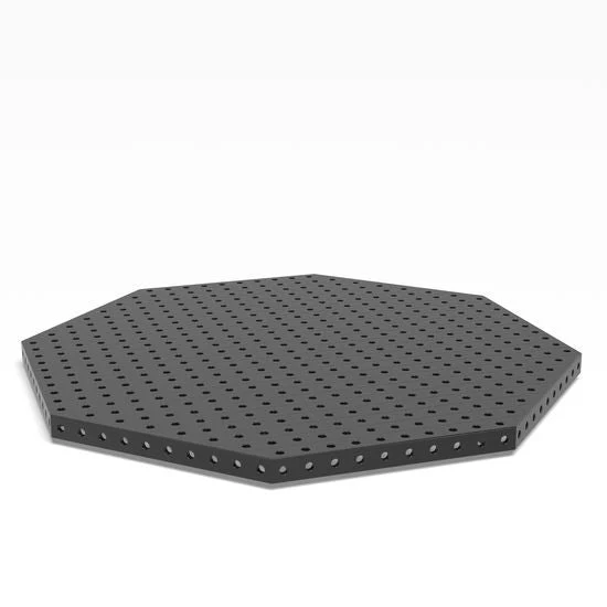 System 16 1,200x50mm (47.2"x1.9") Siegmund Octagonal Welding Table with Plasma Nitration (Item No. 2-921216.1.P) - Image 7