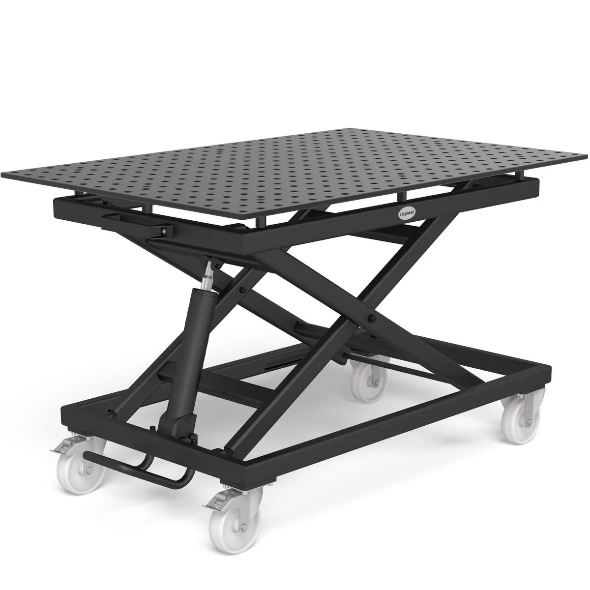 System 16 Mobile Lifting Welding Table 1200x800mm (47"x31") (Item No. 2-HT164004.X7)