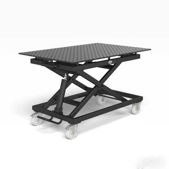 System 16 Mobile Lifting Welding Table 1200x800mm (47"x31") (Item No. 2-HT164004.X7) - Image 4
