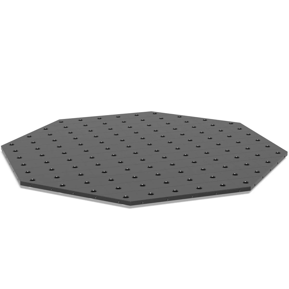System 22 1,200x18mm (47.2"x0.7") Siegmund Octagonal Welding Table with Plasma Nitration (Item No. 2-931200.P)