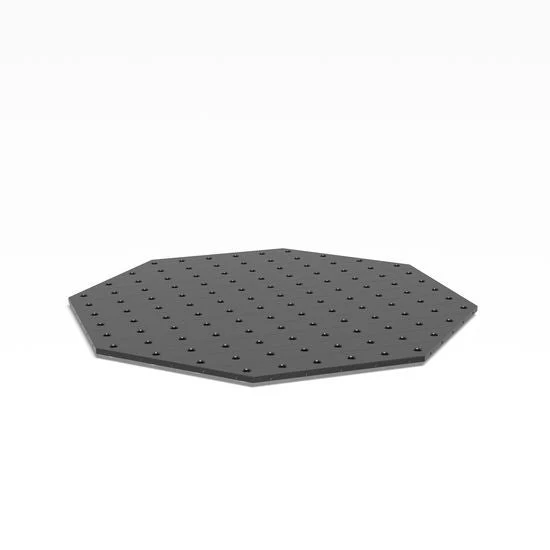System 22 1,200x18mm (47.2"x0.7") Siegmund Octagonal Welding Table with Plasma Nitration (Item No. 2-931200.P) - Image 8