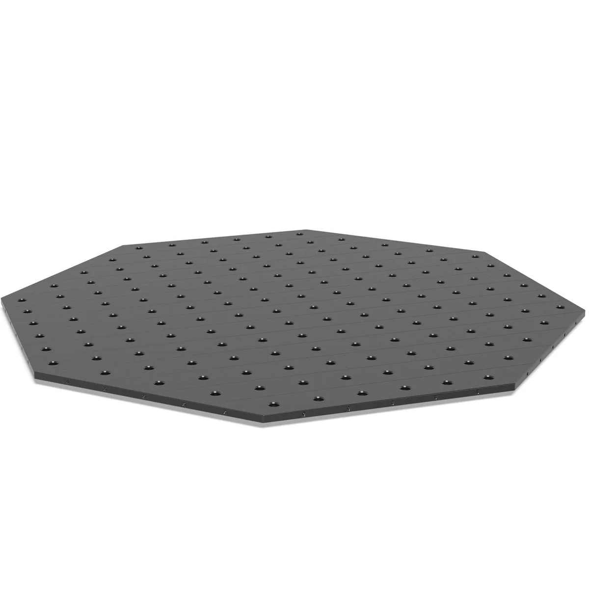 System 22 1,400x18mm (55.1"x0.7") Siegmund Octagonal Welding Table with Plasma Nitration (Item No. 2-931400.P)