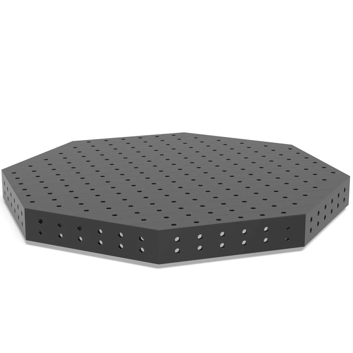 System 22 1,600x150mm (63"x5.9") Siegmund Octagonal Welding Table with Plasma Nitration (Item No. 2-921622.P)