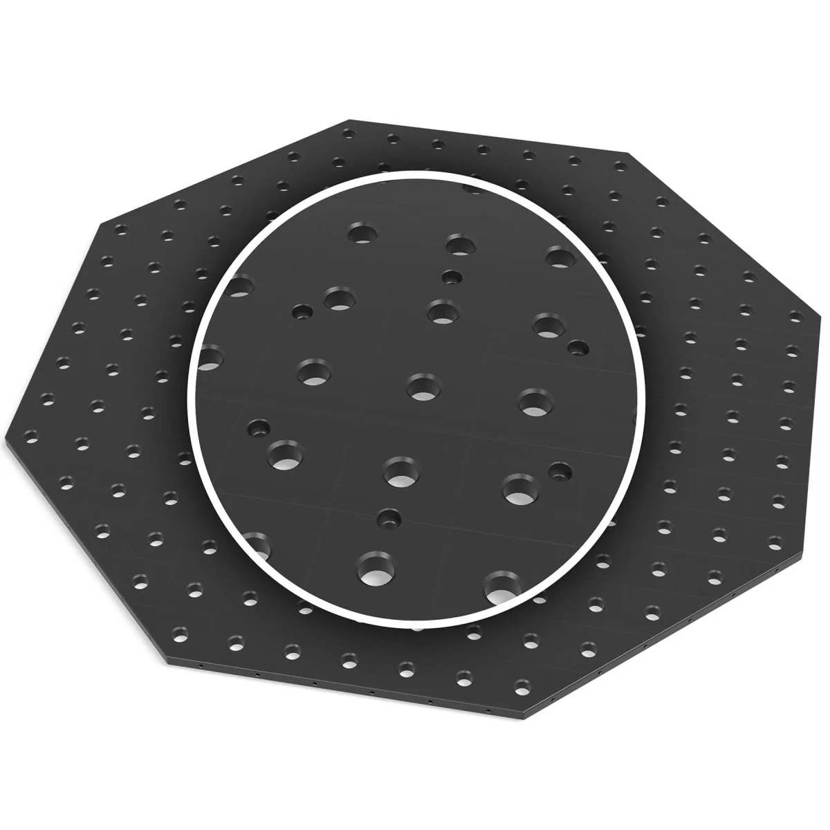 System 28 Adapter Plate for Siegmund 25mm (0.98") Tabletop Height - Octagonal Welding Table (Item No. 0-940000.1)